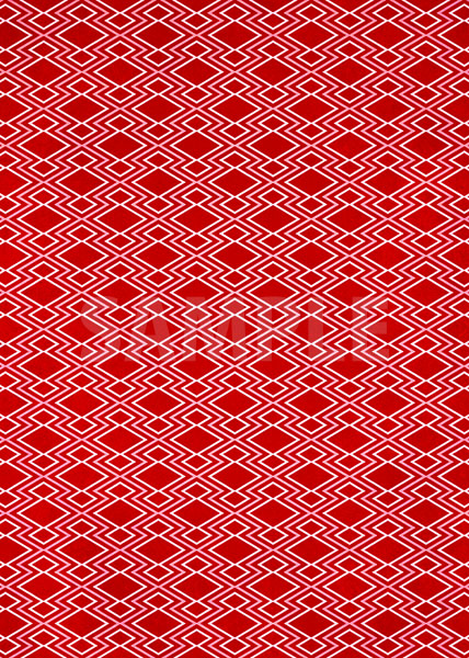 赤い松皮菱のA4サイズ背景素材