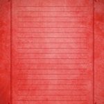 赤いクラシカルな飾り枠と罫線の不気味なA4サイズ背景素材