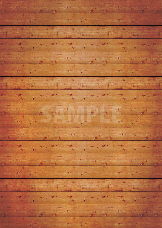 茶色の板の間・木材のA4サイズ背景素材データ