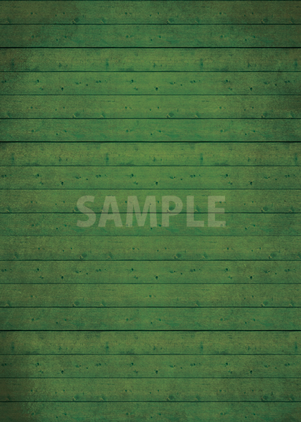 緑色の板の間・木材のA4サイズ背景素材データ