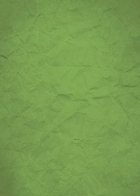 緑色のくしゃくしゃな紙のA4サイズ背景素材