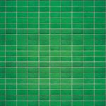 綺麗に整列する緑色のレンガのA4サイズ背景素材
