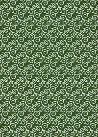 緑色の唐草模様のA4サイズ背景素材