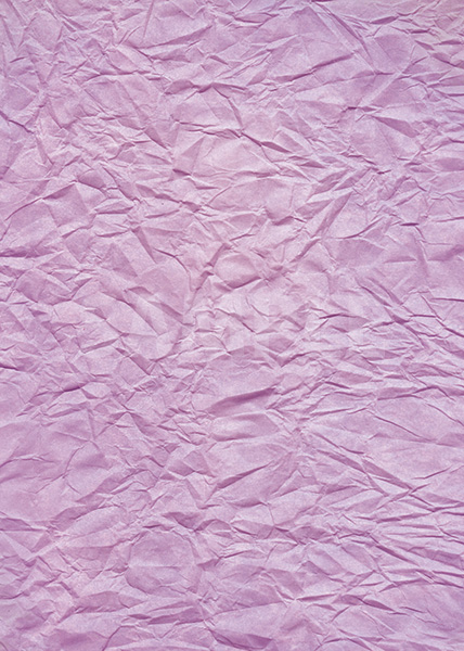 紫色のしわくちゃの紙のA4サイズ背景素材
