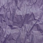 紫色のくしゃくしゃな紙のA4サイズ背景素材
