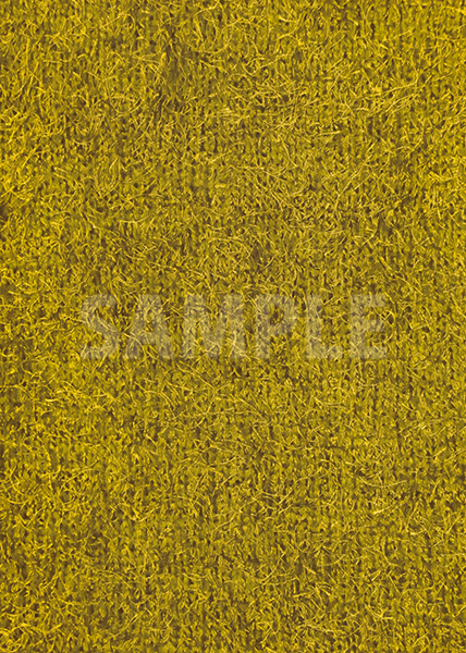 黄色の毛羽立った布のA4サイズ背景素材