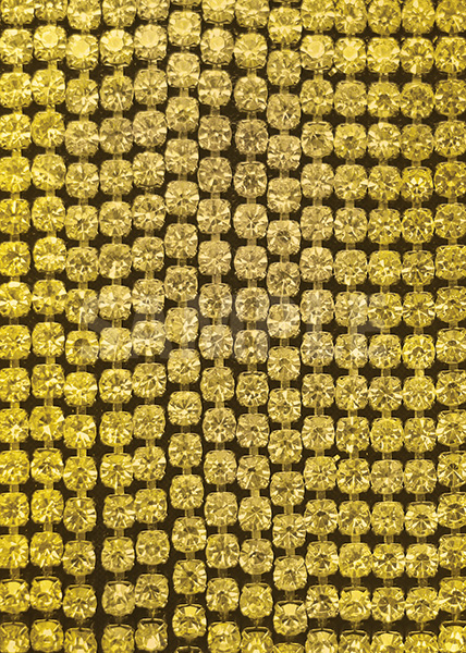 黄色のスパンコールがキラリと光るA4サイズ背景素材