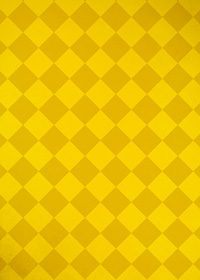 黄色のハーリキンチェック柄のA4サイズ背景素材