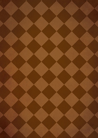 茶色のハーリキンチェック柄のA4サイズ背景素材 | 【無料・商用可能】A4サイズ 背景テンプレートダウンロードサイト
