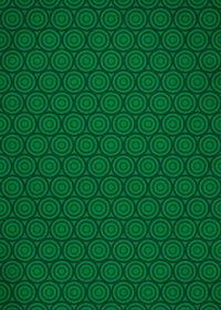 緑色のサークル柄A4サイズ背景素材