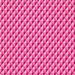 ピンクの三角が並び立体的に見えるA4サイズ背景素材