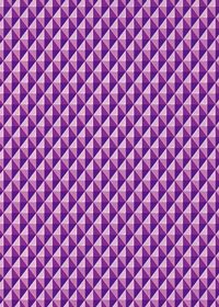 紫色の三角が並び立体的に見えるA4サイズ背景素材