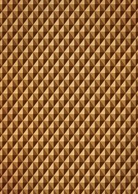 茶色の三角が並び立体的に見えるA4サイズ背景素材
