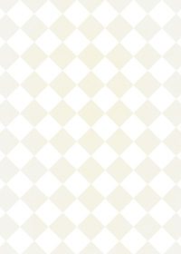 白色と薄いベージュのハーリキンチェック柄A4サイズ背景素材