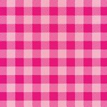 ピンク色のシェパードチェック柄A4サイズ背景素材