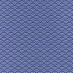 紺とグレーの青海波柄A4サイズ背景素材