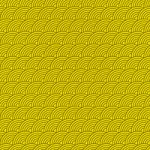 斜めに傾いた黄色の青海波柄A4サイズ背景素材