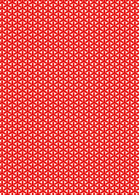 紅白の組亀甲柄A4サイズ背景素材 | 【無料・商用可能】A4サイズ