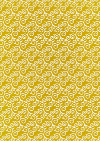 黄色唐草 黄色い唐草模様柄A4サイズ背景素材 | 【無料・商用可能】A4