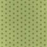 緑色の麻の葉柄A4サイズ背景素材