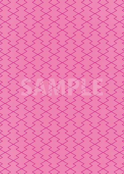 ピンク色の松皮菱柄A4サイズ背景素材
