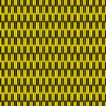 黄色と黒色の矢絣・和柄のA4サイズ背景素材