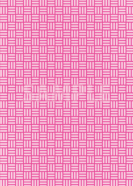 ピンク色の算崩し模様・和柄のA4サイズ背景素材