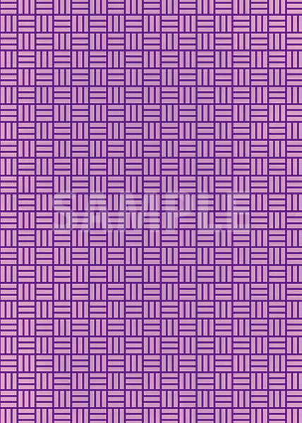 紫色の算崩し模様・和柄のA4サイズ背景素材