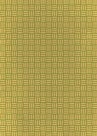 茶色と緑色の算崩し模様・和柄のA4サイズ背景素材