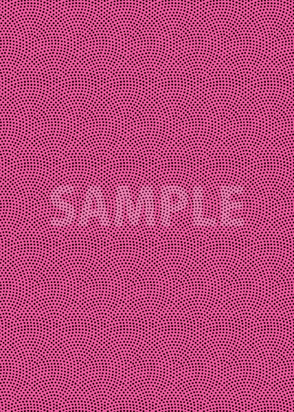 黒とピンク色の鮫小紋模様・和柄のA4サイズ背景素材