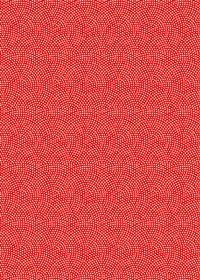 赤と白の鮫小紋模様・和柄のA4サイズ背景素材