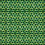 緑色のトライアングルが並ぶA4サイズ背景素材