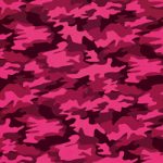ピンクと黒の迷彩・カモフラージュ柄のA4サイズ背景素材