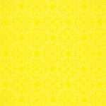 黄色のアラベスク柄のA4サイズ背景素材