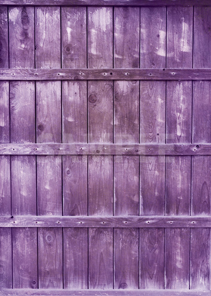 紫色の木の塀のA4サイズ背景素材