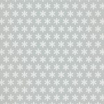 グレーの雪の結晶柄A4サイズ背景素材