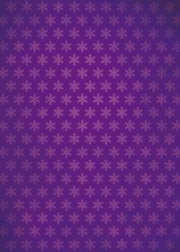 紫色の雪の結晶柄A4サイズ背景素材