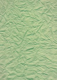 緑色のしわくちゃの紙のA4サイズ背景素材