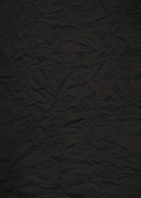 黒色のしわくちゃの紙のA4サイズ背景素材
