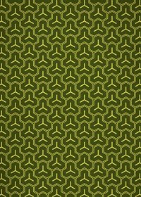 緑色の毘沙門亀甲・和柄のA4サイズ背景素材