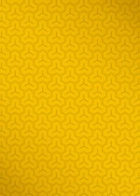 黄色の毘沙門亀甲・和柄のA4サイズ背景素材