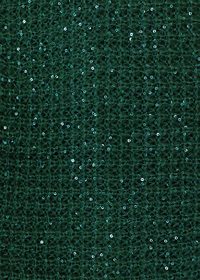 緑色のスパンコールが散らばった布のA4サイズ背景素材
