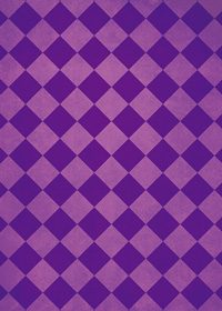 紫色のハーリキンチェック柄のA4サイズ背景素材