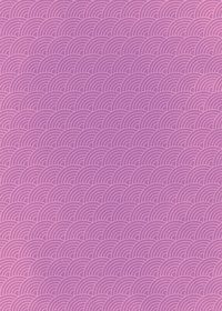斜めに傾いた紫色の青海波柄A4サイズ背景素材