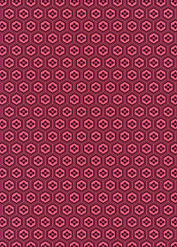 黒とピンク色の亀甲柄A4サイズ背景素材