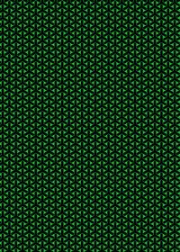 緑と黒の組亀甲柄A4サイズ背景素材