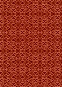 赤い菊菱柄A4サイズ背景素材