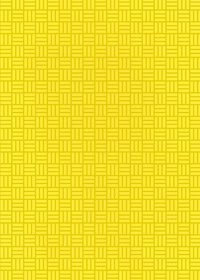 黄色の算崩し模様・和柄のA4サイズ背景素材