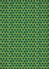 緑色のトライアングルが並ぶA4サイズ背景素材