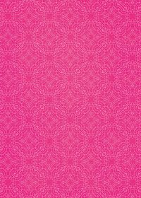 ピンク色のアラベスク柄のA4サイズ背景素材